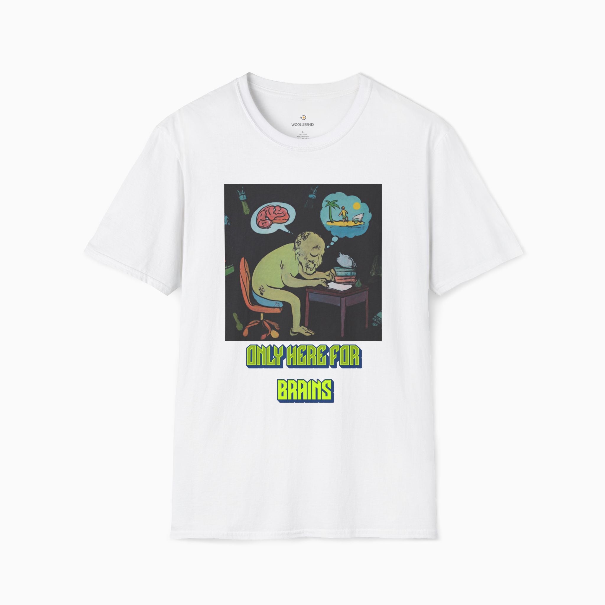 Zombie - Only Here for Brains Unisex T-Shirt