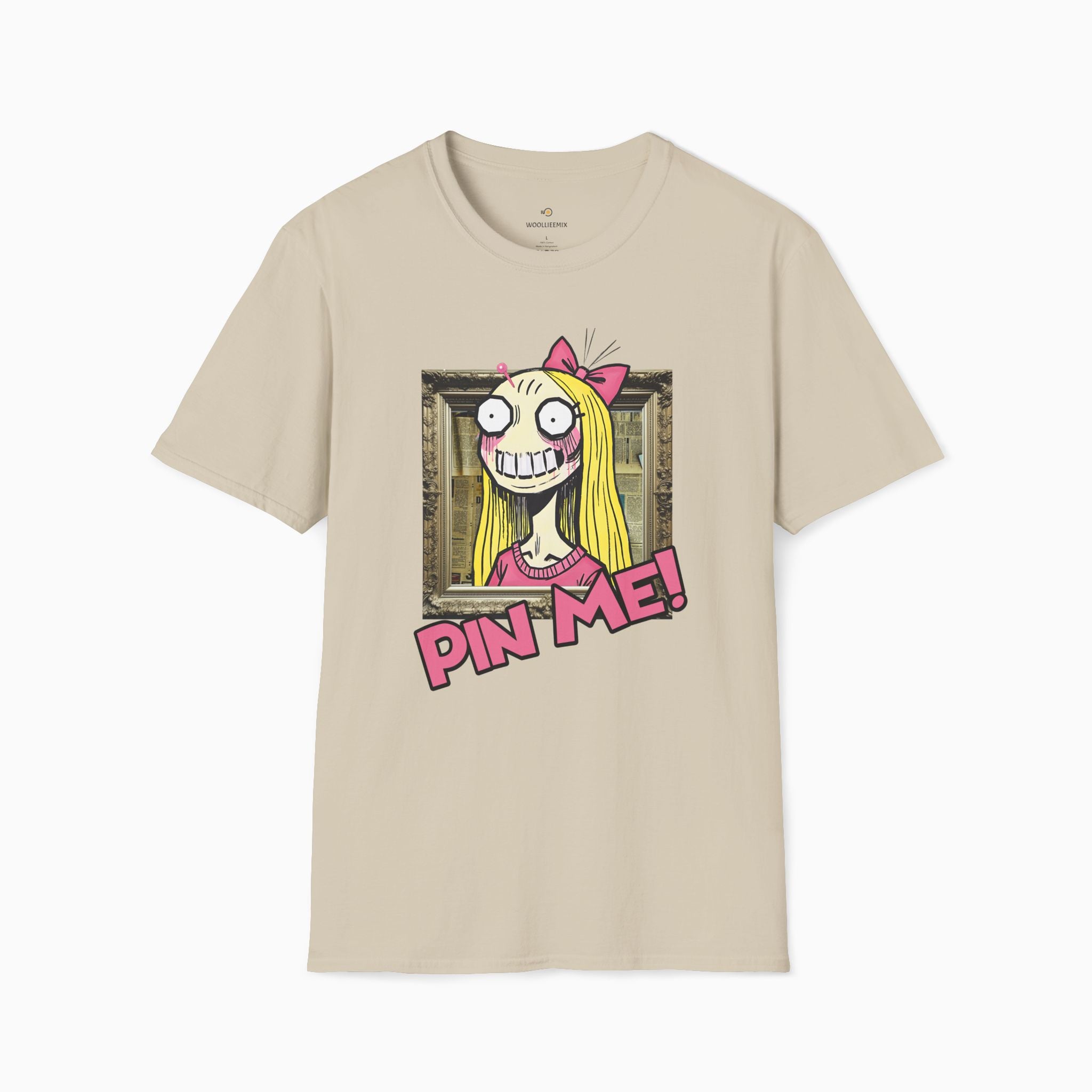 Pin Me Unisex T-Shirt - Premium 100% Cotton Classic Crew Neck Tee