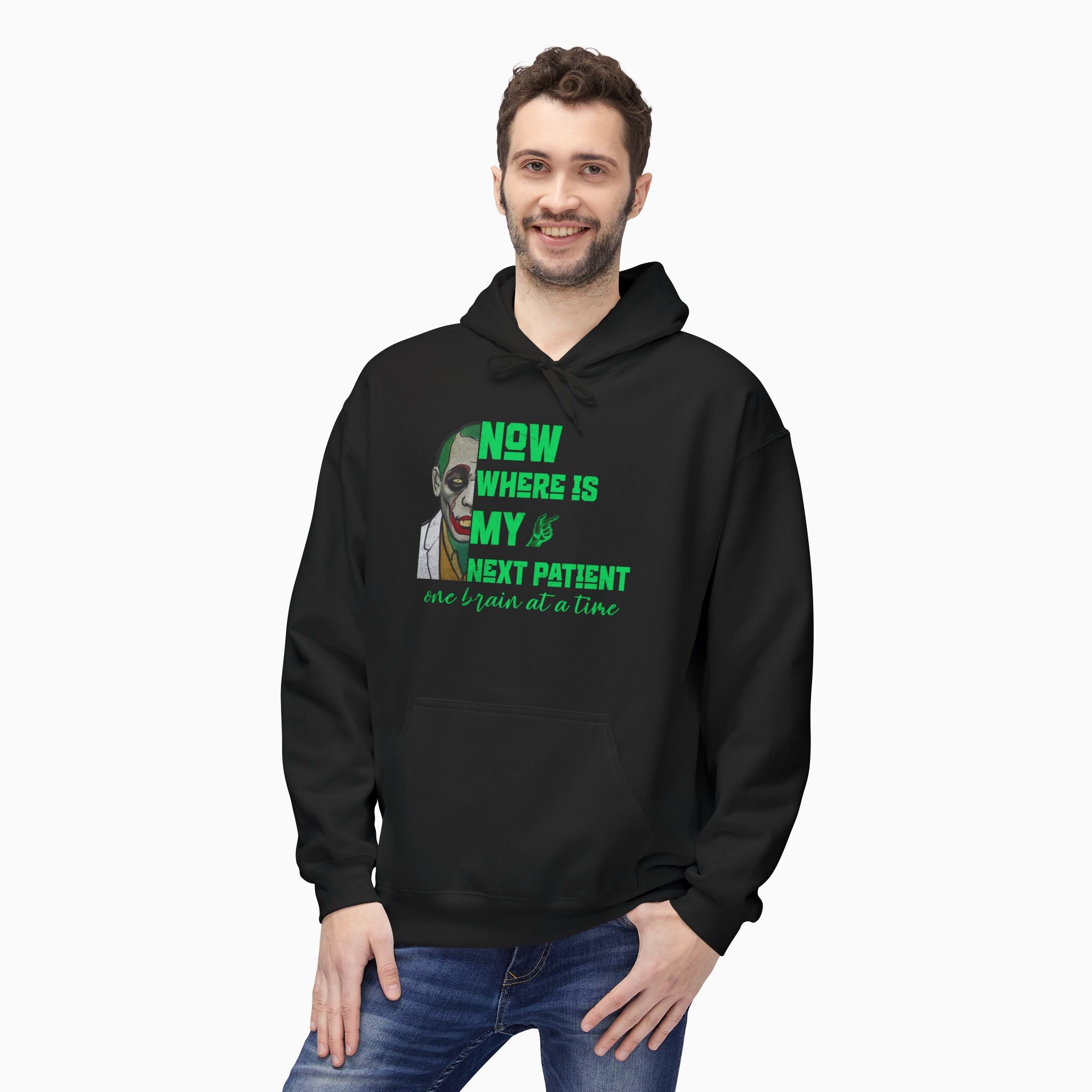 Zombie Doctor: Where is My Next Patient Unisex Hoodie