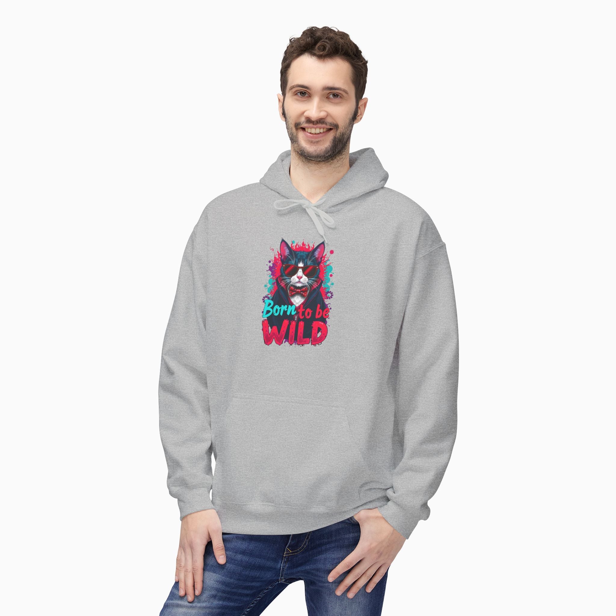 Dragula Cat: Born To Be Wild Unisex Hoodie