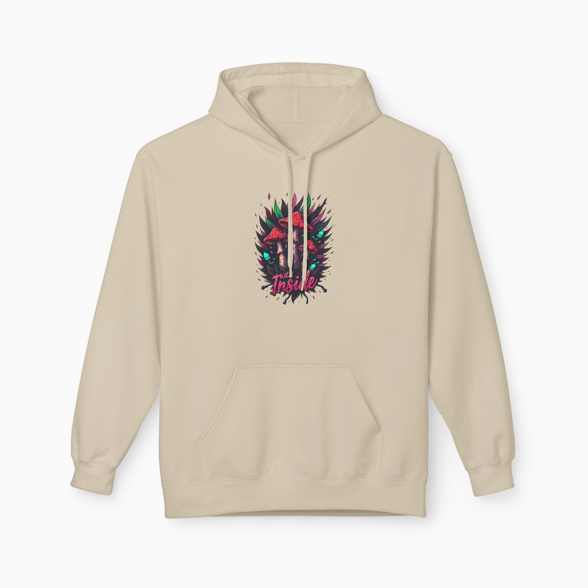 Poisonous Mushrooms Wild Inside Unisex Hoodie