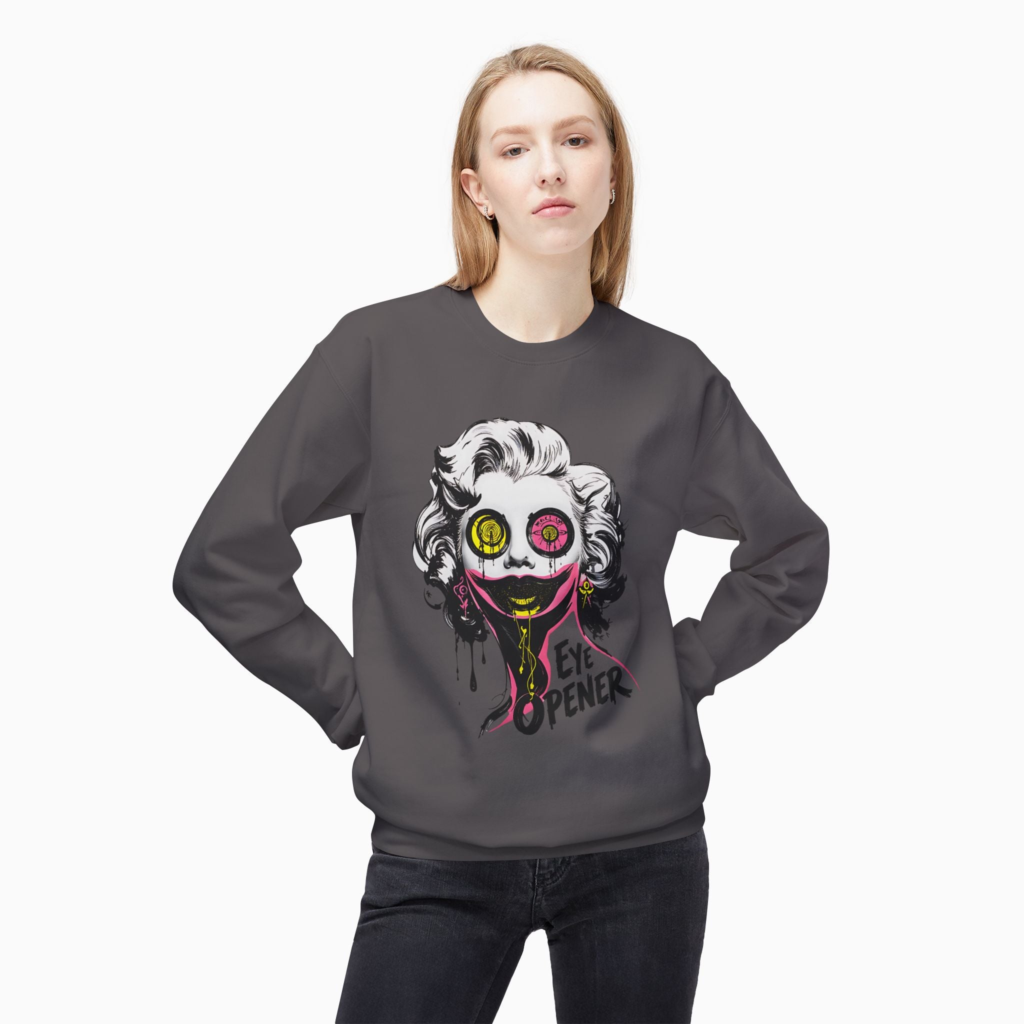 Marilyn Monroe Eye Opener Sweatshirt: Exclusive Unisex Style