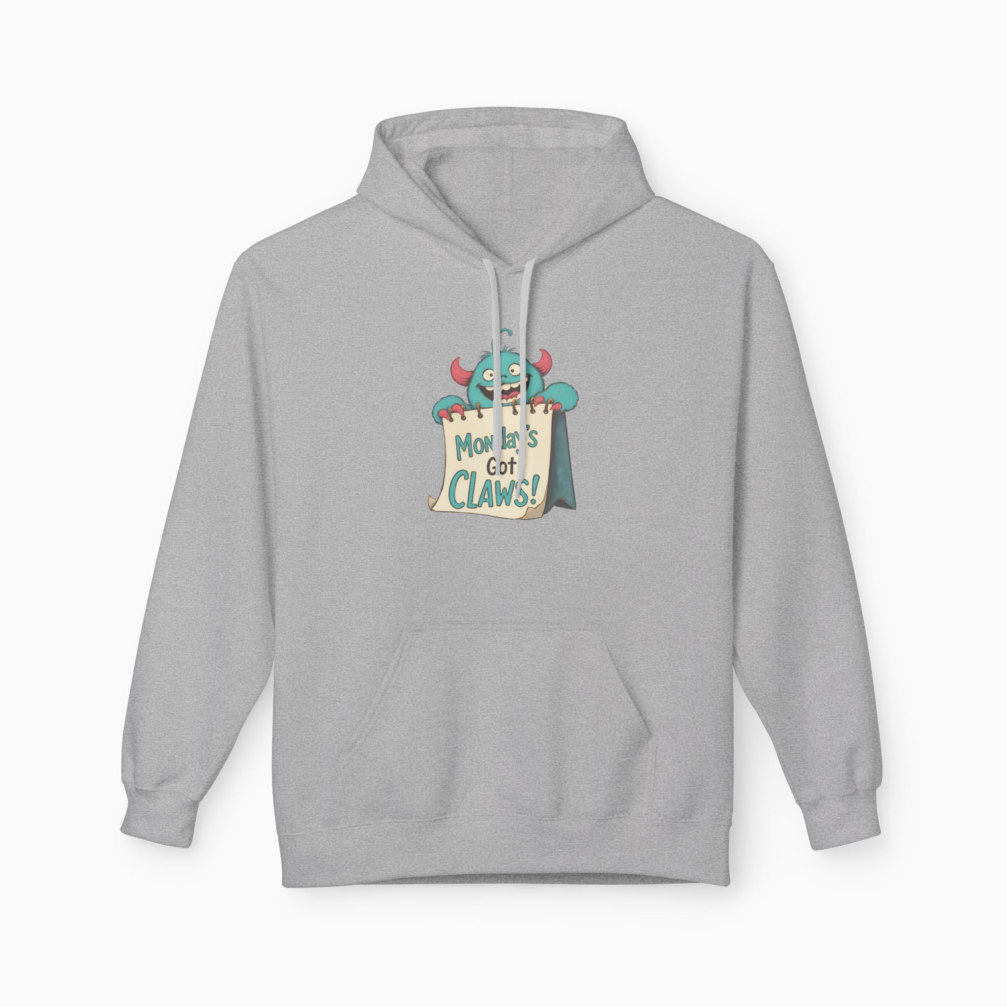 Monday's Got Claws Unisex Hoodie