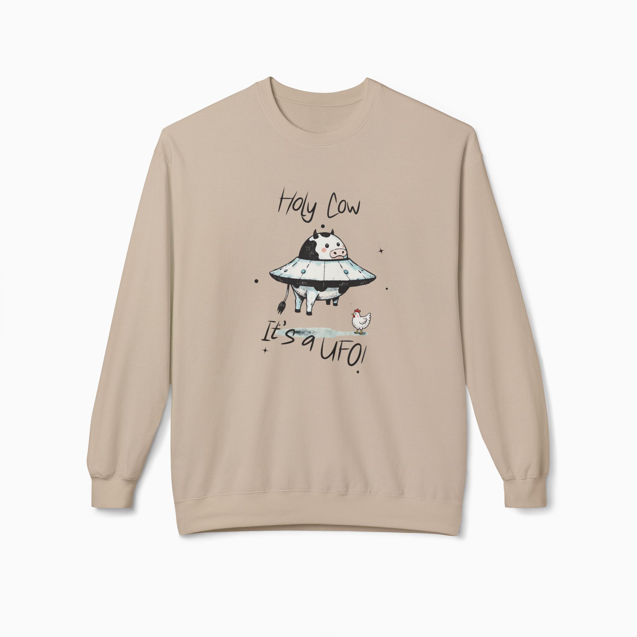 Holy Cow, It's a UFO Unisex Sweatshirt
