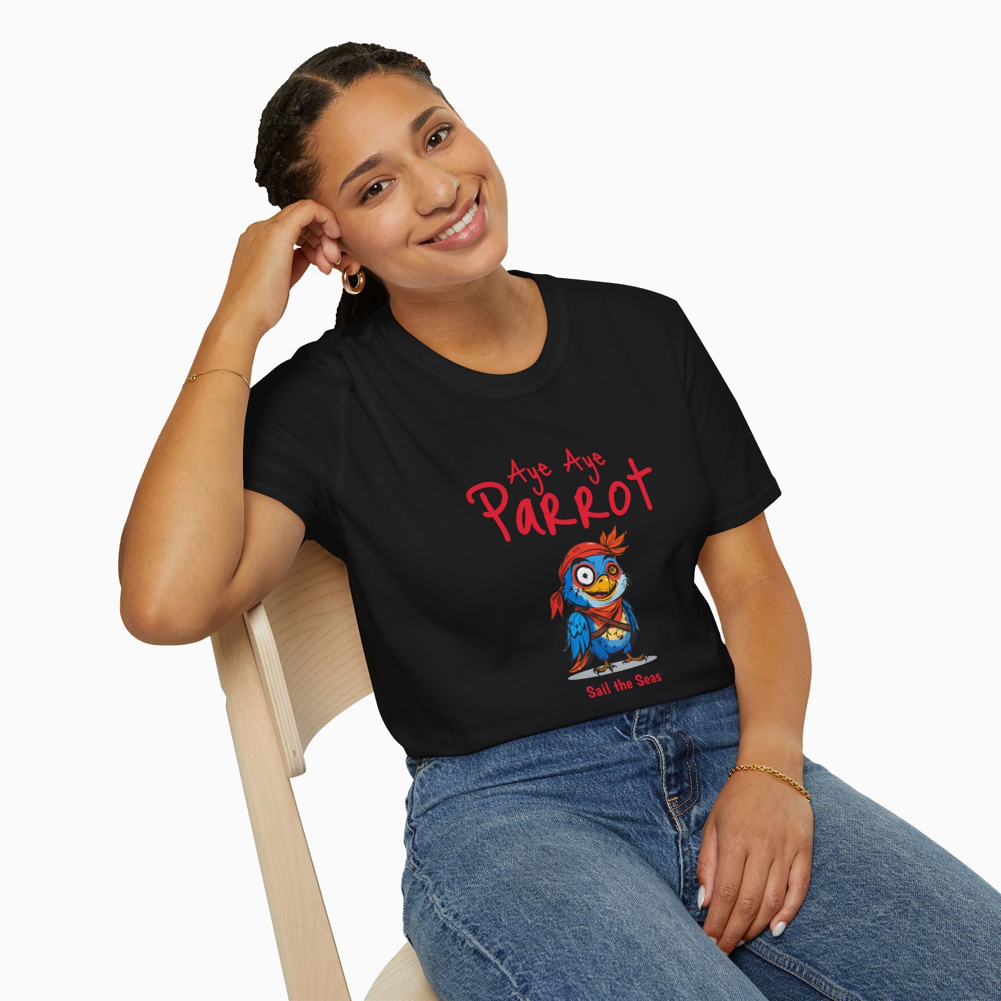 Aye Aye Parrot Unisex T-Shirt