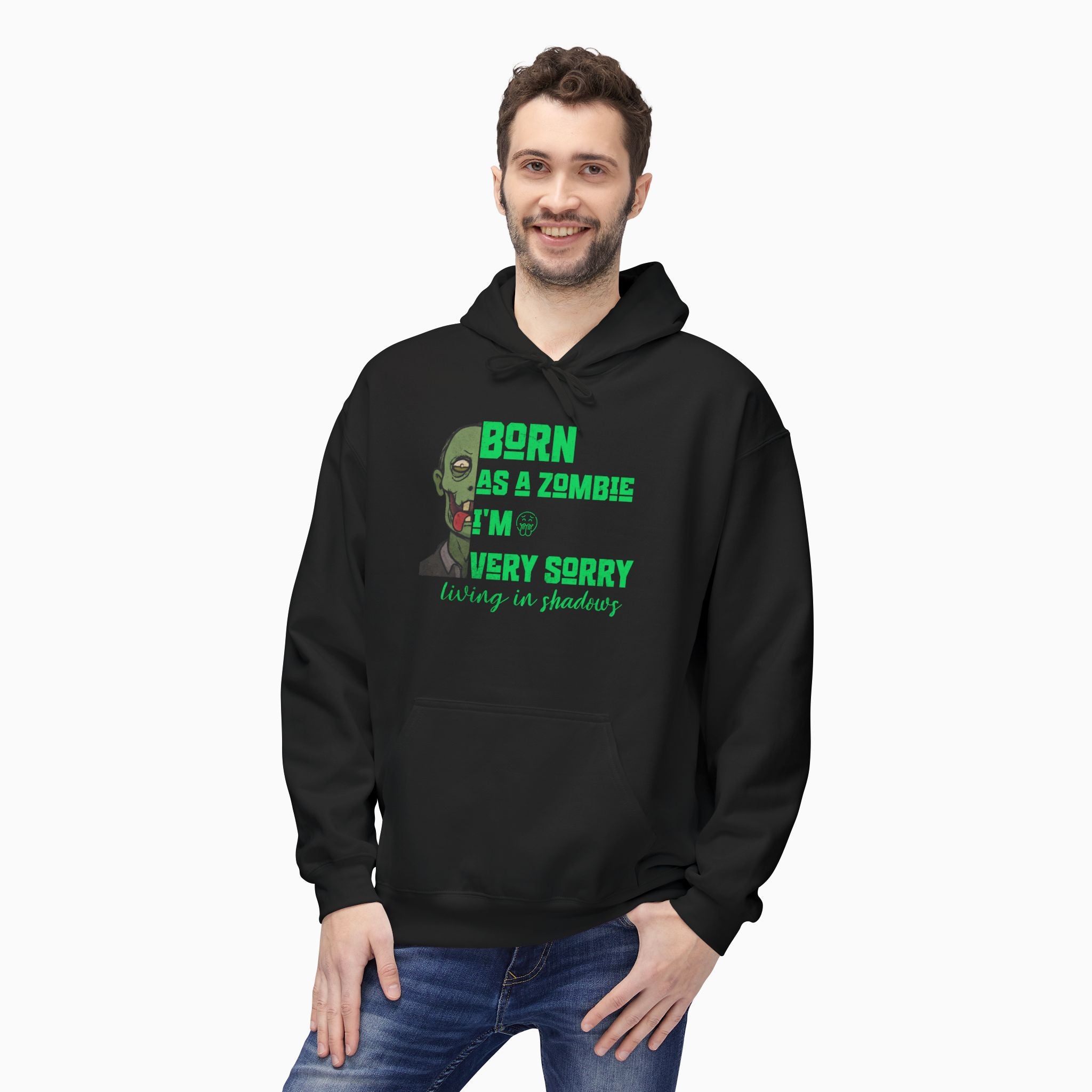 Born as a Zombie, I'm very Sorry Unisex Hoodie