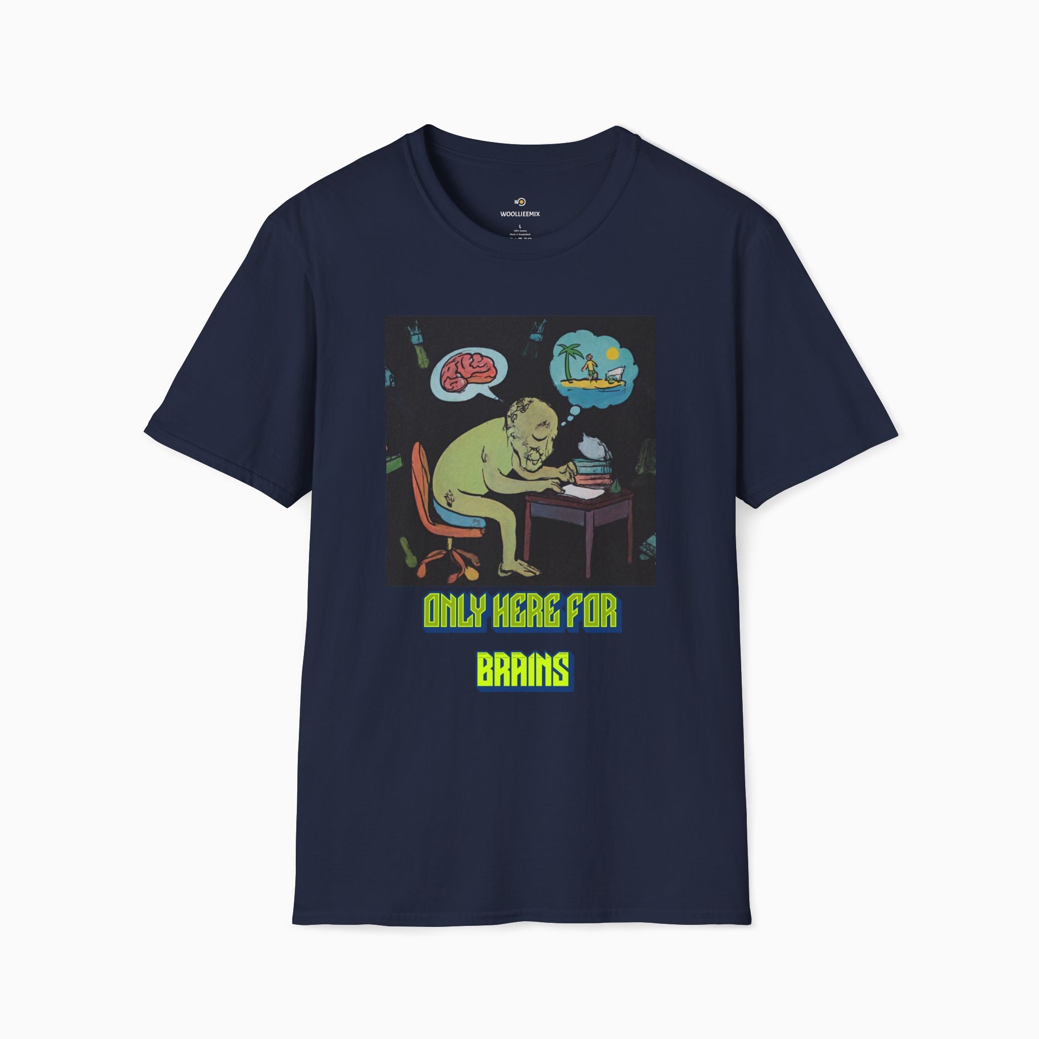 Zombie - Only Here for Brains Unisex T-Shirt