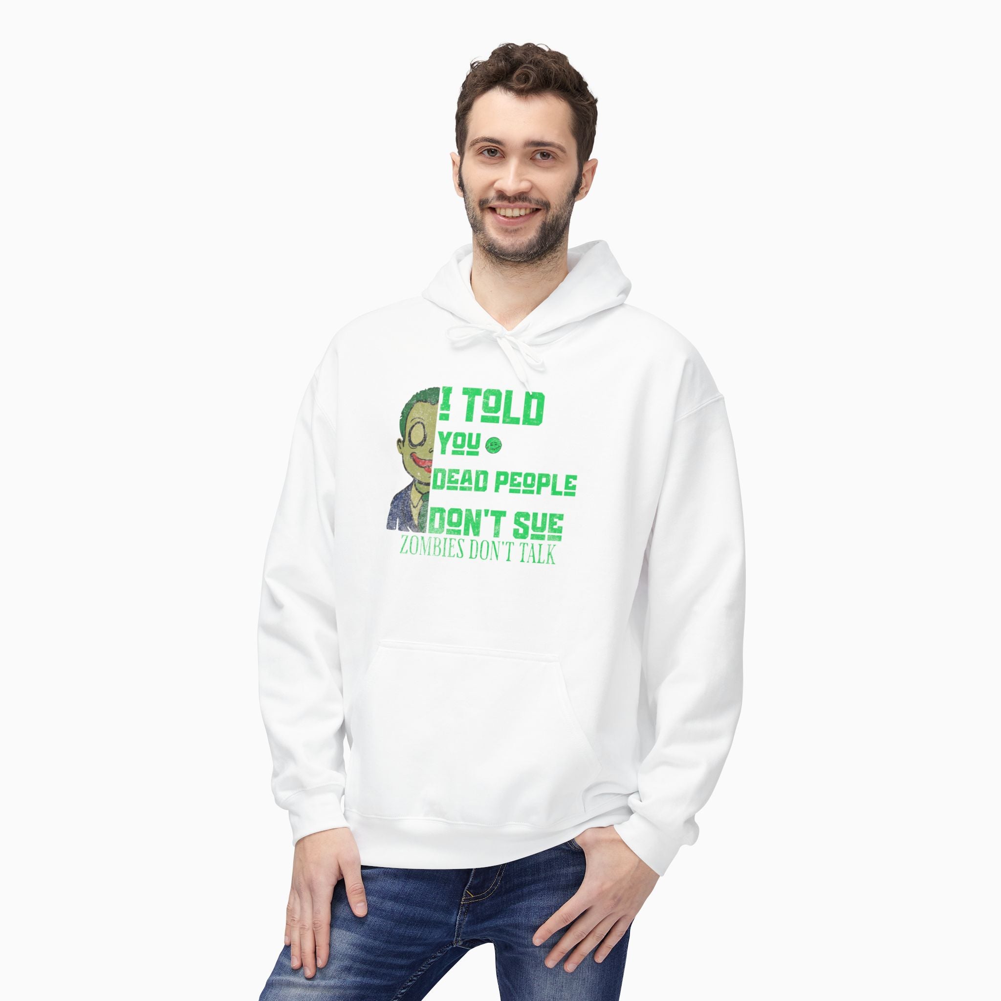 Zombies Don't Talk Unisex Hoodie