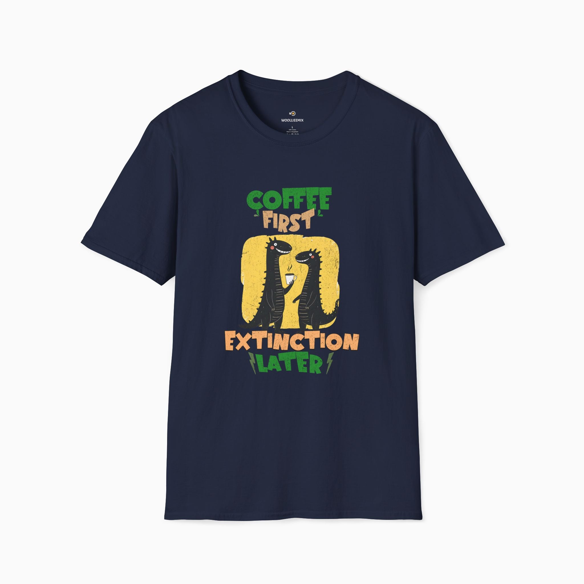 Coffee First, Extinction Later Unisex T-Shirt