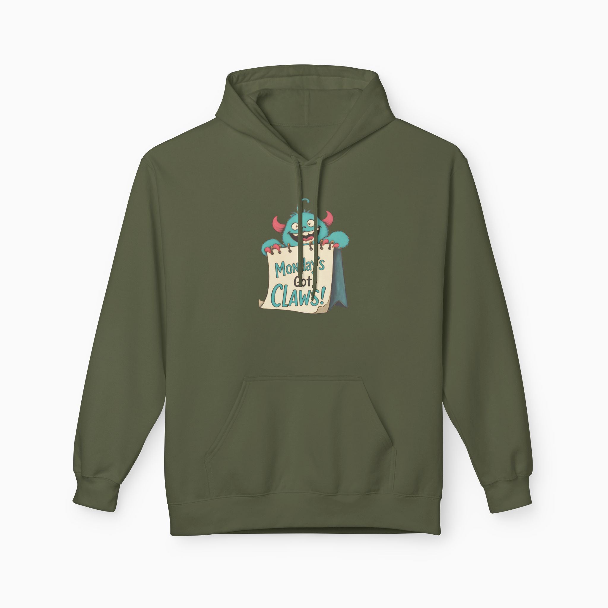 Monday's Got Claws Unisex Hoodie