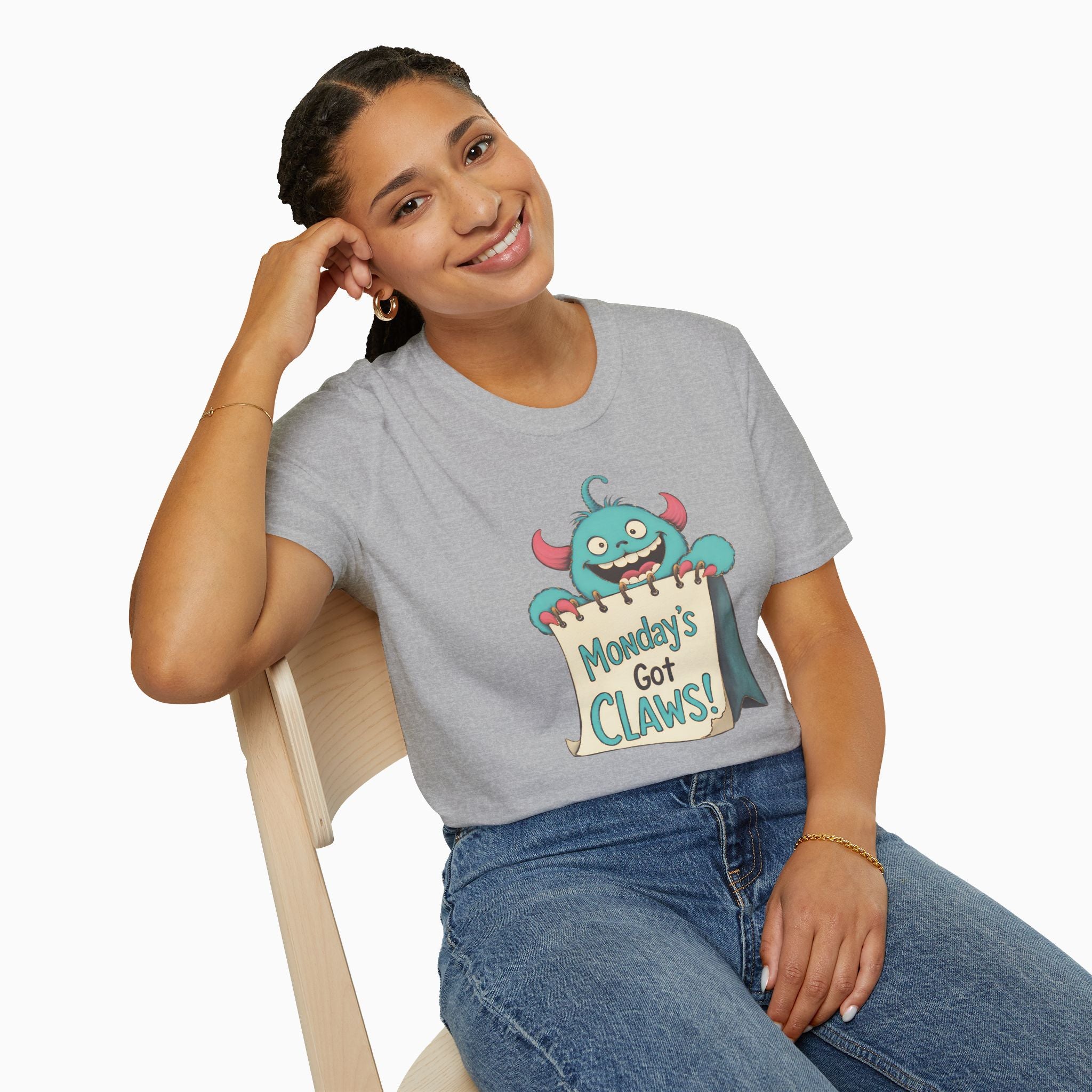 Monday's Got Claws Unisex T-Shirt