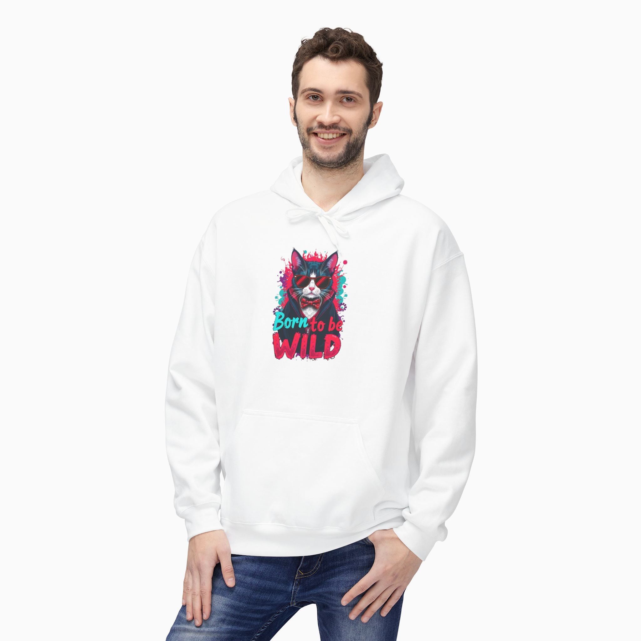 Dragula Cat: Born To Be Wild Unisex Hoodie