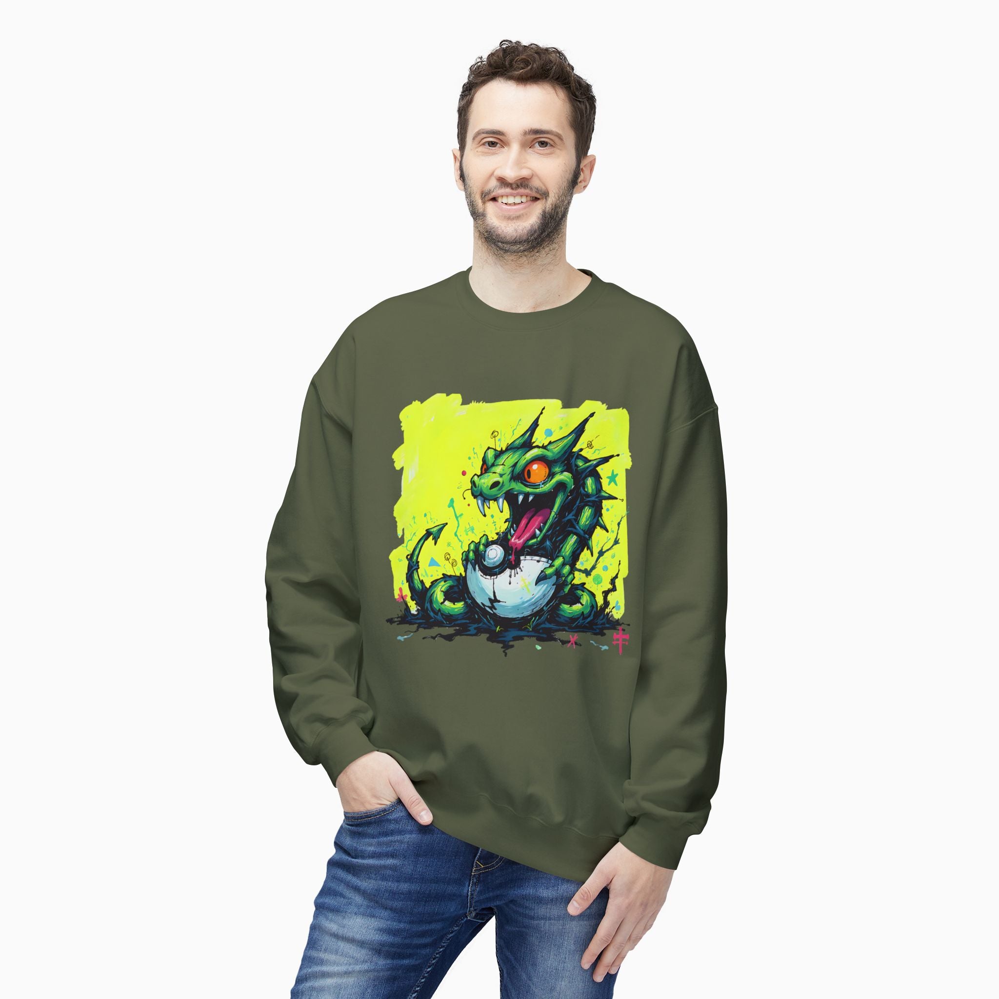 Snake Poké Ball Unisex Sweatshirt