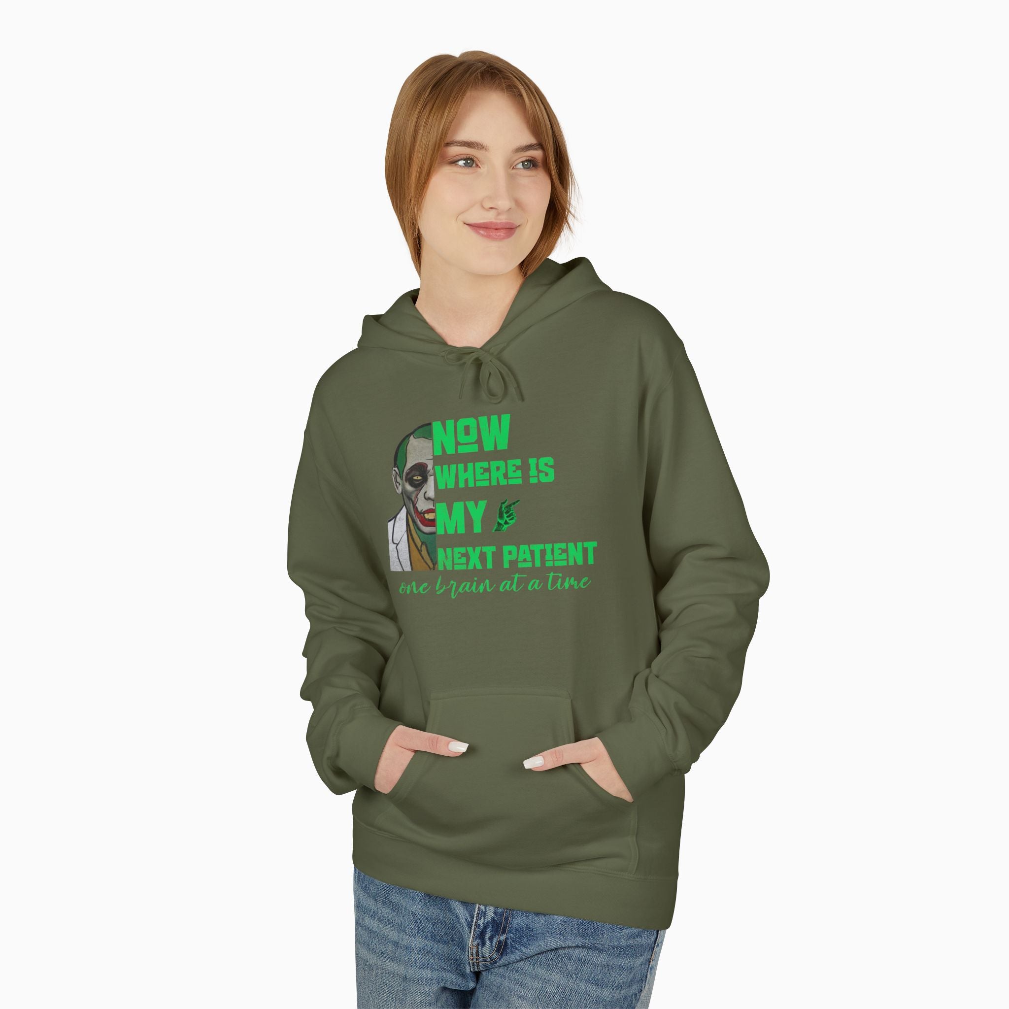 Zombie Doctor: Where is My Next Patient Unisex Hoodie